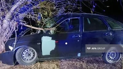 Goranboyda dəhşətli qəza: İki nəfər öldü, yaralılar var