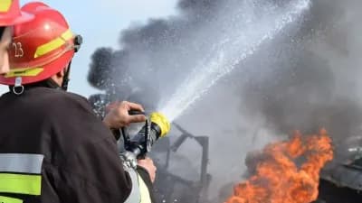 Sumqayıtda baş verən yanğın söndürülüb - VİDEO - YENİLƏNİB