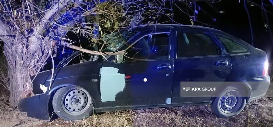 Goranboyda dəhşətli qəza: İki nəfər öldü, yaralılar var