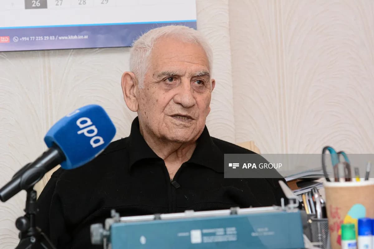 Xalq şairi Nəriman Həsənzadə xəstəxanadan evə buraxıldı