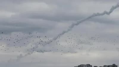 Kiyev Yanır: Rusiya Dronları Paytaxtı Vurdu, Yaralılar Var